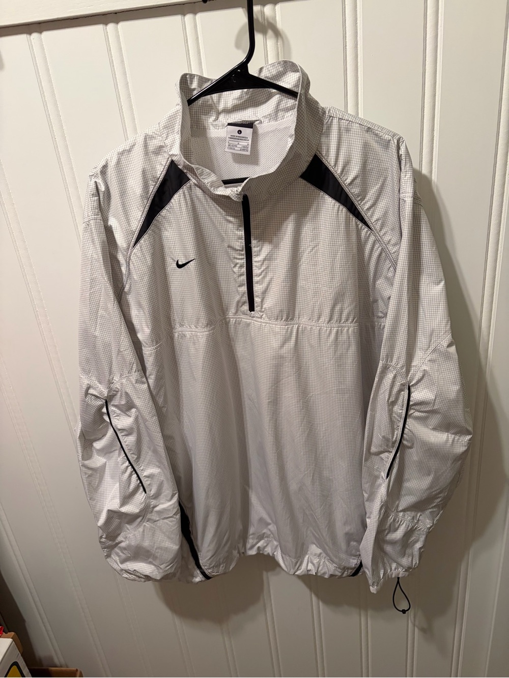 Vintage Nike Micro-Grid Storm-Fit 1/4-Zip Windbreaker SZ L Gorpcore Tech-Gear
